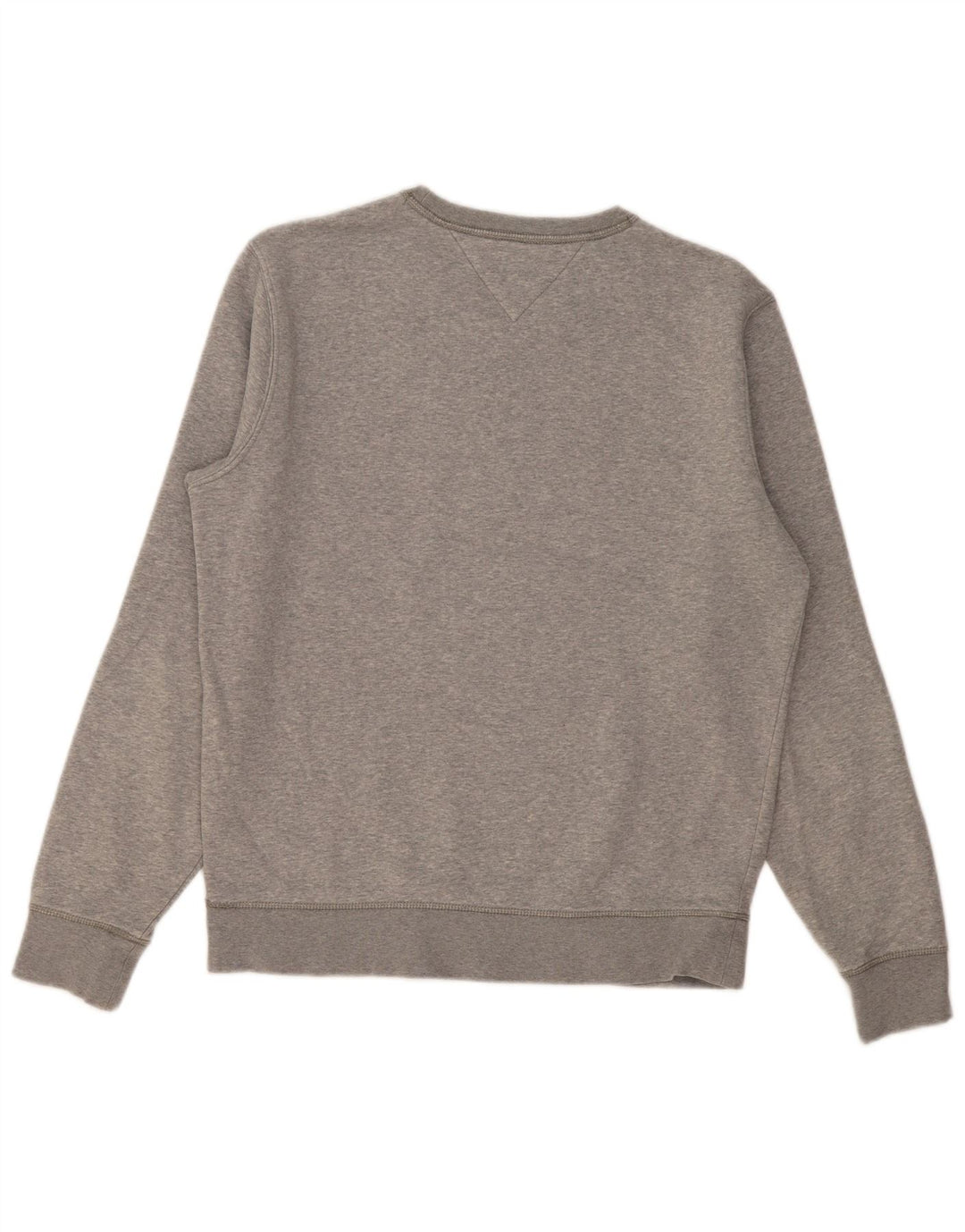 Hanorac grafic pentru bărbați Tommy Hilfiger Pulover mare din bumbac gri