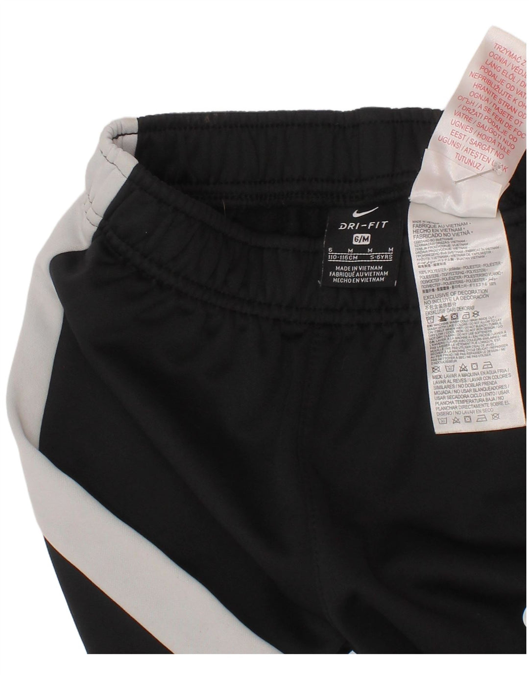Pantaloni de trening Nike Dri Fit pentru băieți Pantaloni de jogging 5-6 ani Negru mediu