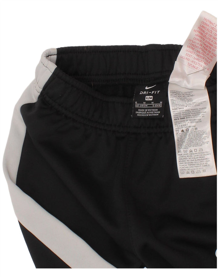 Pantaloni de trening Nike Dri Fit pentru băieți Pantaloni de jogging 5-6 ani Negru mediu