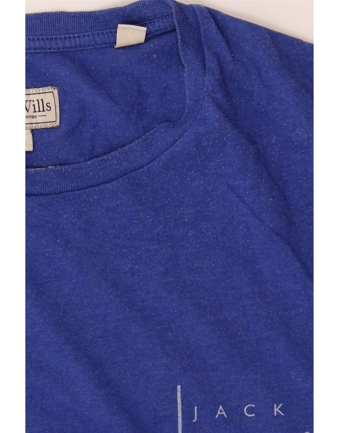 Tricou Jack Wills pentru bărbați Top din bumbac albastru mediu