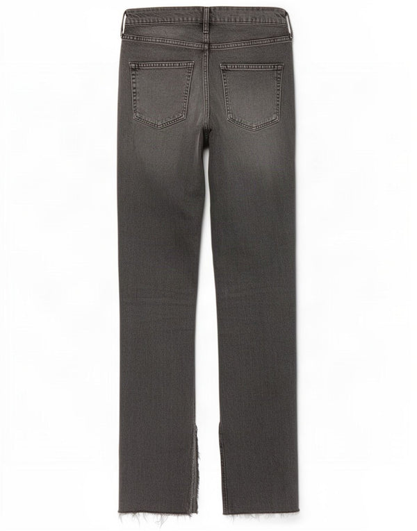 Blugi slim cu talie înaltă pentru femei Zara EU 38 Mici L28 L34 Bumbac gri