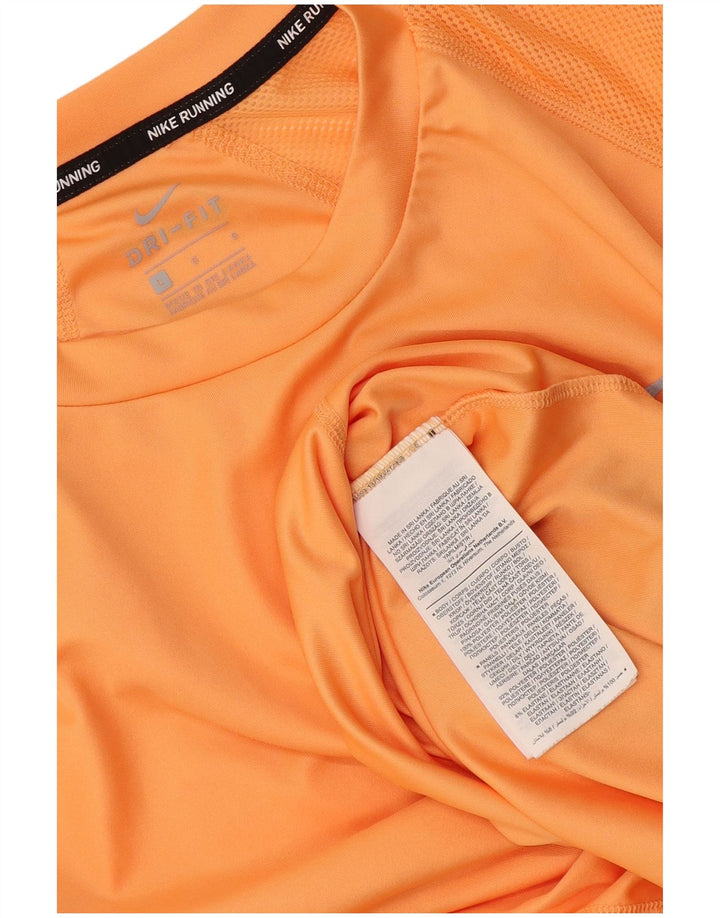 Tricou pentru bărbați Nike Dri Fit Top mare poliester portocaliu