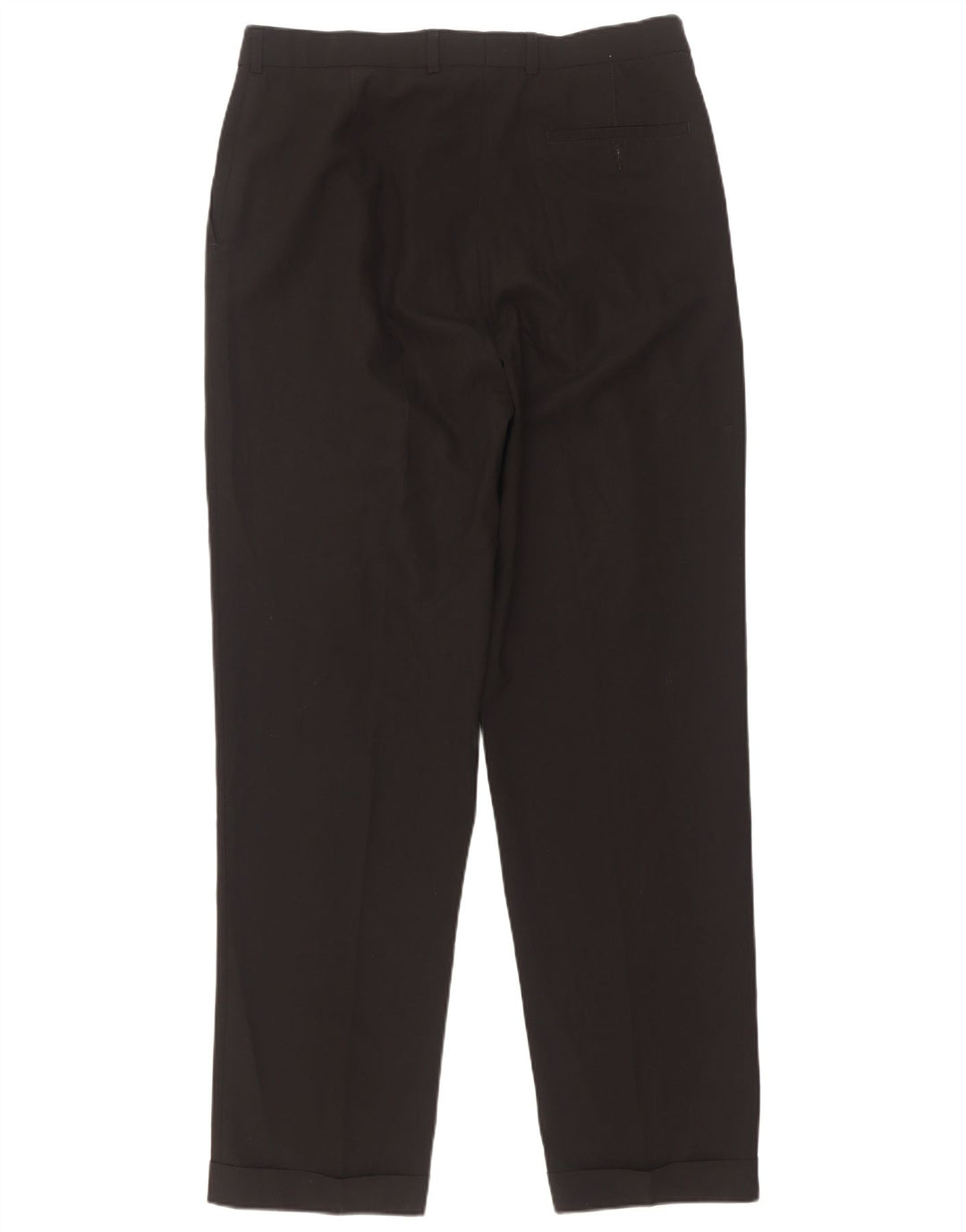 Marks & Spencer Pantaloni de costum pentru bărbați L34 L33 Poliester negru