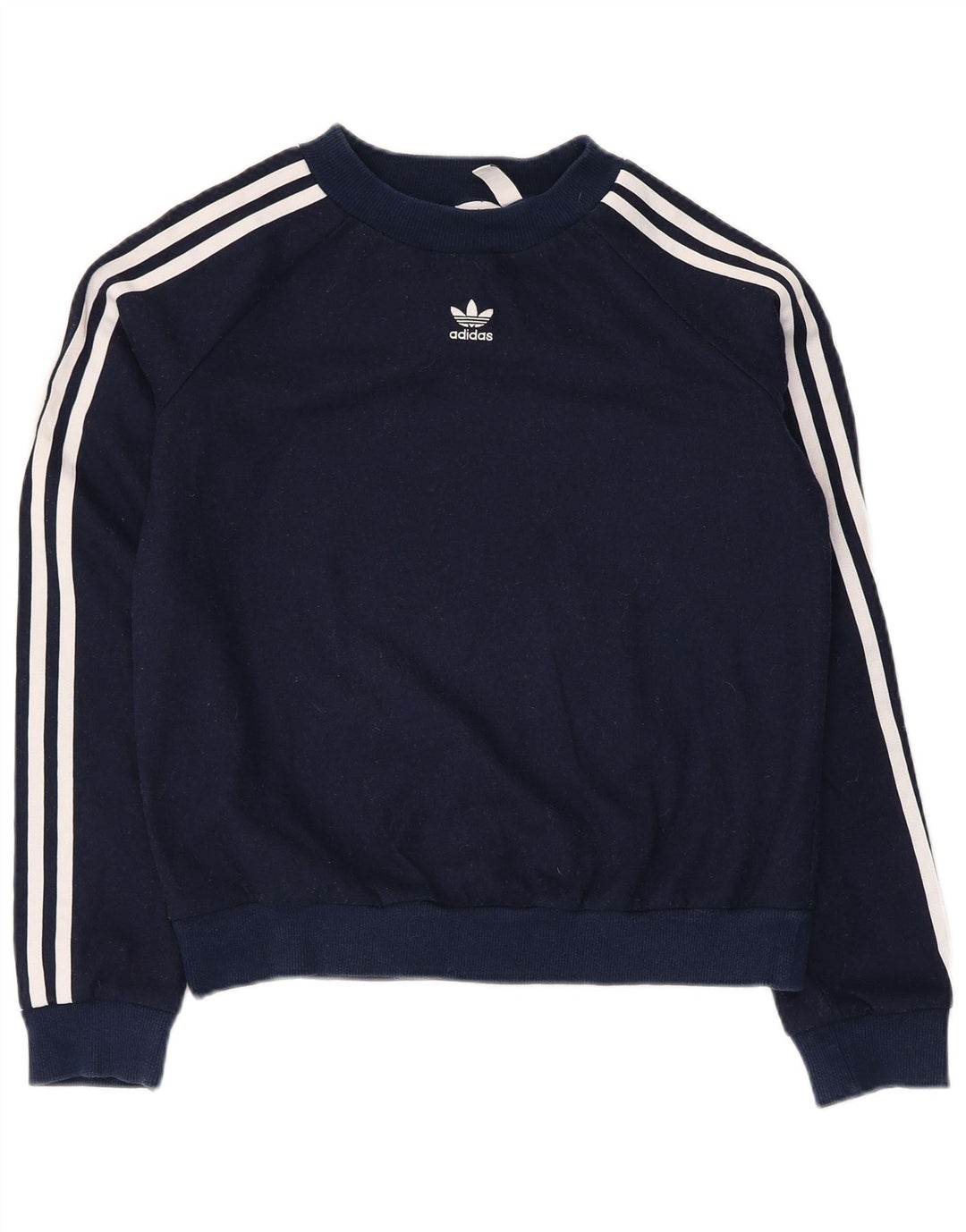 Pulover crop pentru bărbați Adidas UK 8 Poliester bleumarin mic