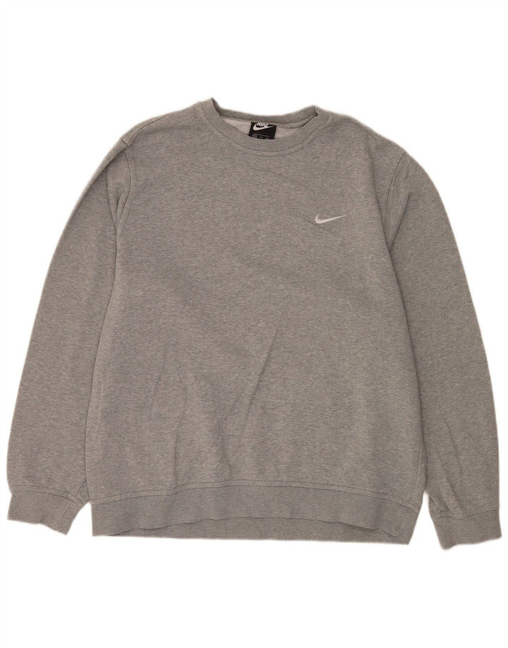 Pulover Nike pentru bărbați, 2XL, bumbac gri