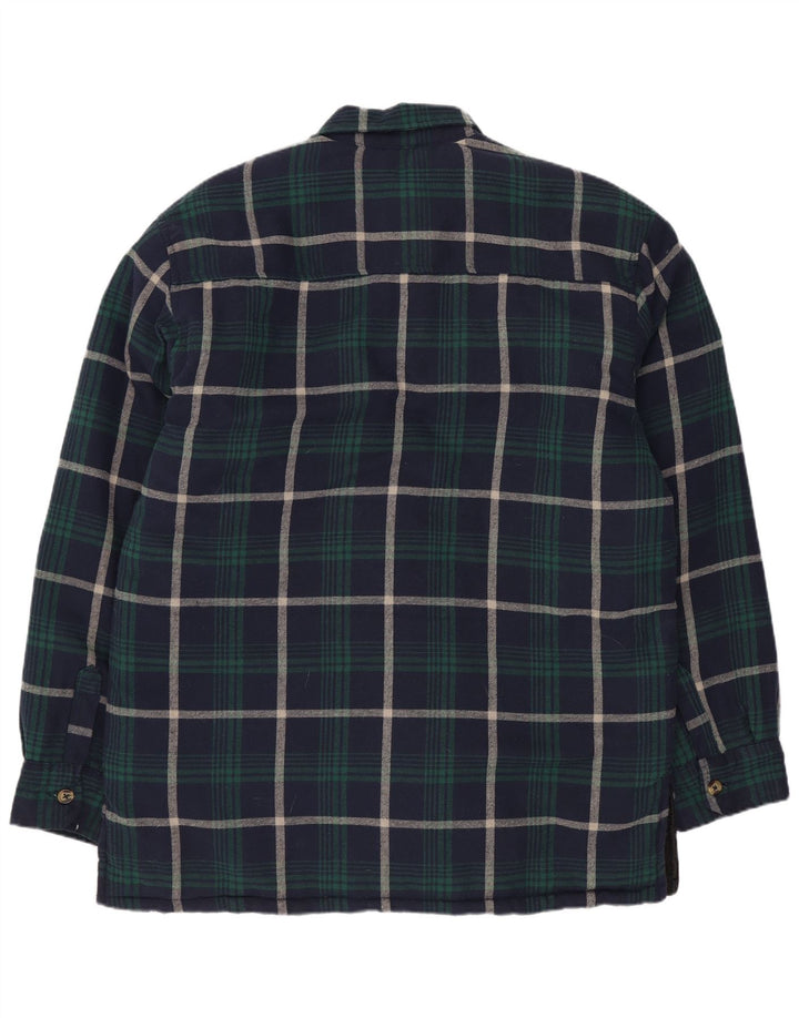 Cămașă de flanel Lumberjack pentru bărbați Champion Totnes, cu carouri mari bleumarin