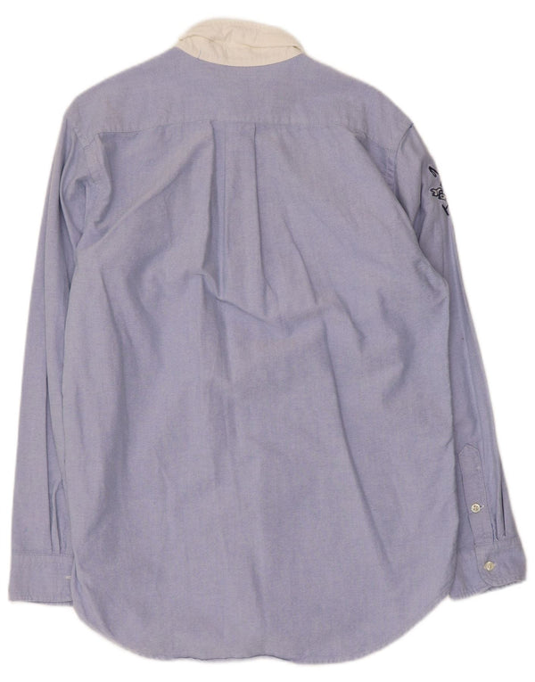 Cămașă cu grafică Ralph Lauren băieți 15-16 ani XL albastru bumbac color bloc