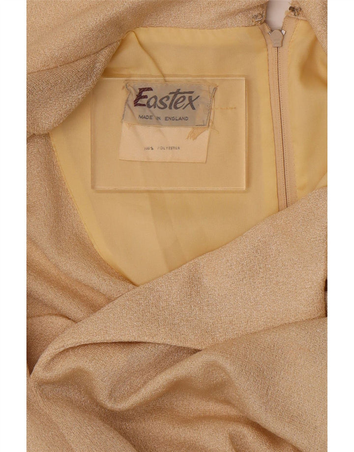 Rochie maxi pentru femei Eastex UK 14 Medium Bej Poliester