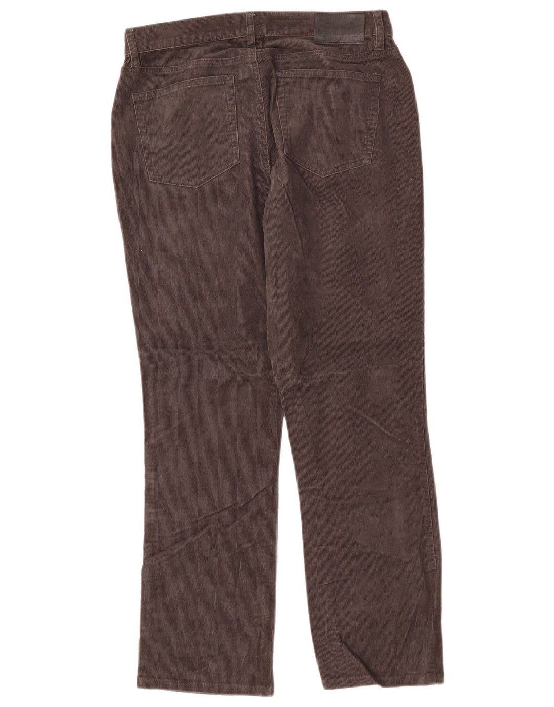 RALPH LAUREN Pantaloni drepti din velur pentru femei US 8 Medium W30 L28 gri