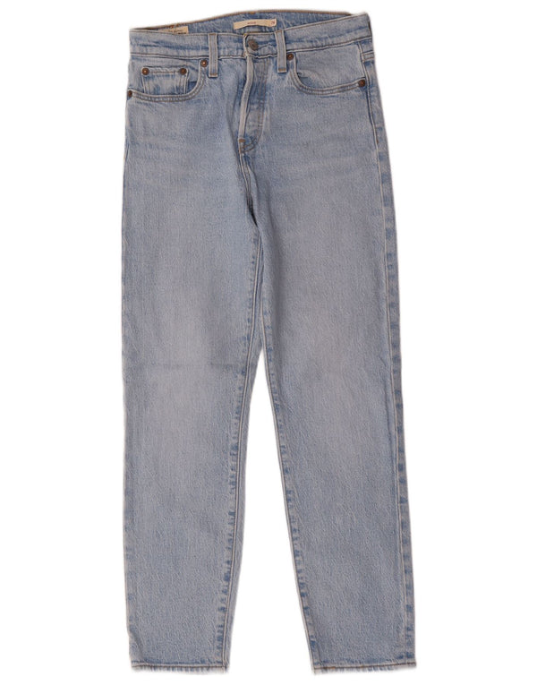 Blugi drepți Wedgie pentru femei Levi's W26 L27 Bumbac albastru