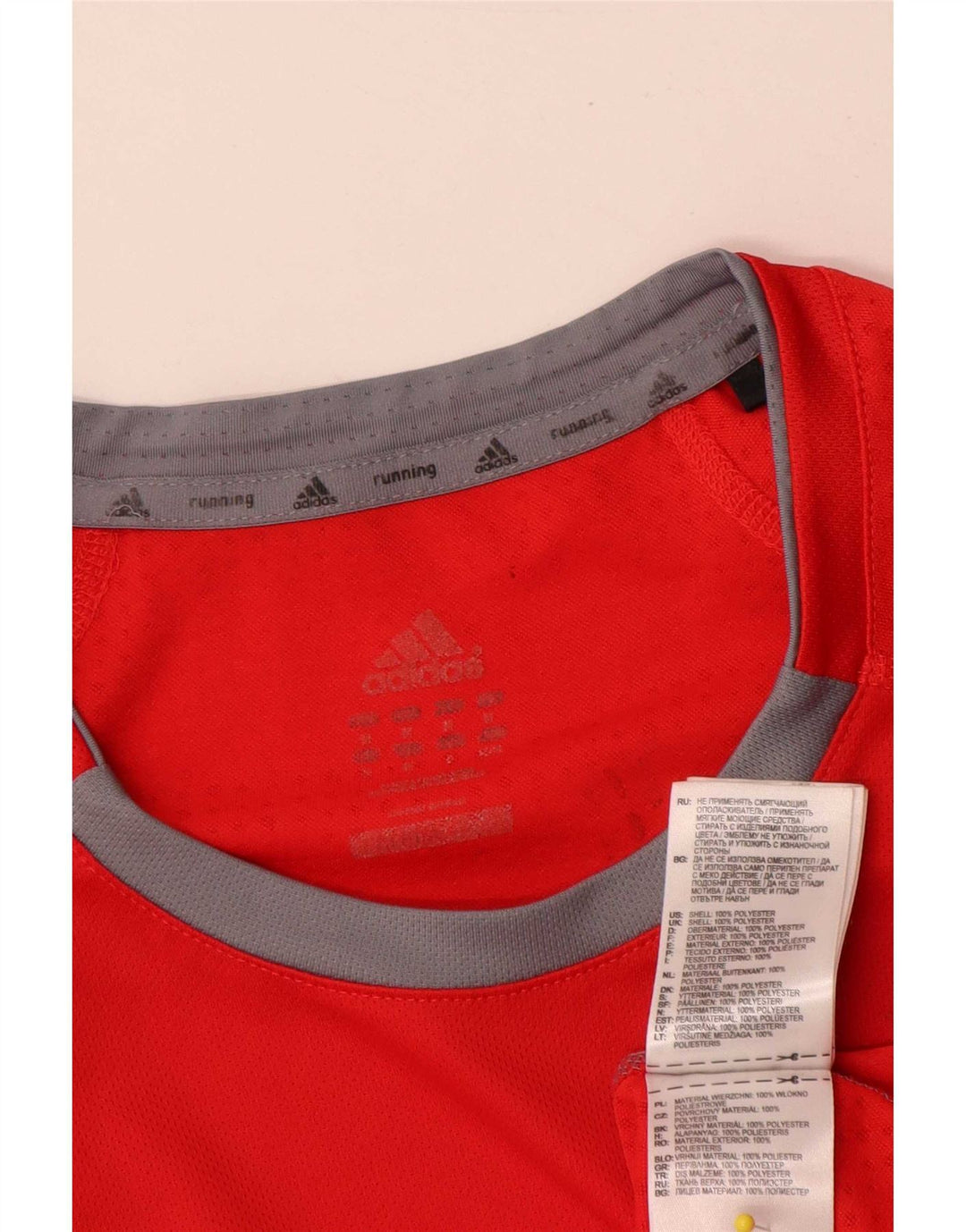 Tricou pentru bărbați Adidas Top Medium Red Poliester