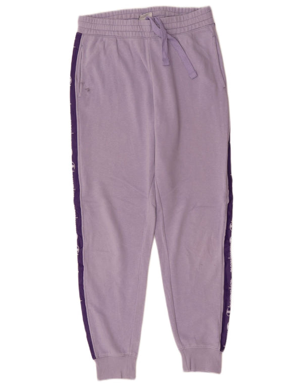 Pantaloni de trening pentru femei Champion Pantaloni de jogging UK 14 Medium Purple Colorblock