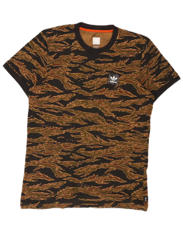 Tricou pentru bărbați ADIDAS Top Maro Mediu Camuflaj