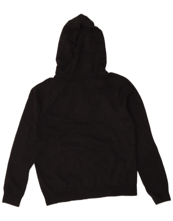 Pulover Nike pentru femei, supradimensionat, cu fermoar, UK 10, bumbac negru