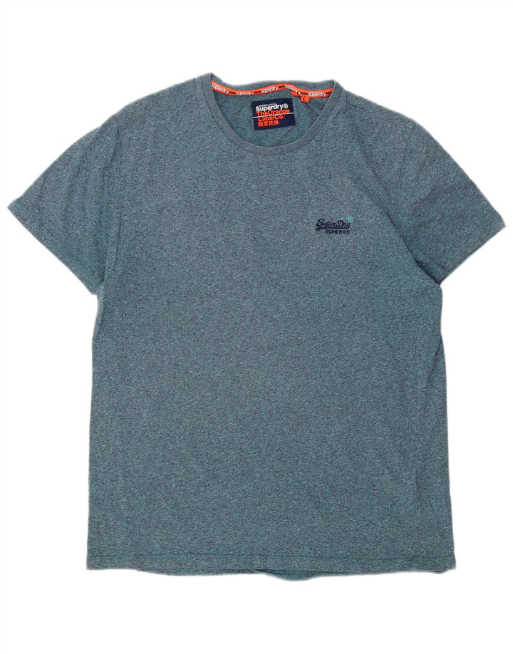 Tricou Superdry Bărbați Top Large Blue Flecked