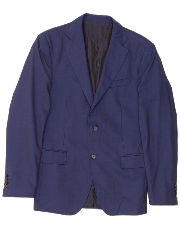 Costum 2 piese pentru bărbați Ermenegildo Zegna IT 48 Medium W28 L28 Bleumarin Clasic