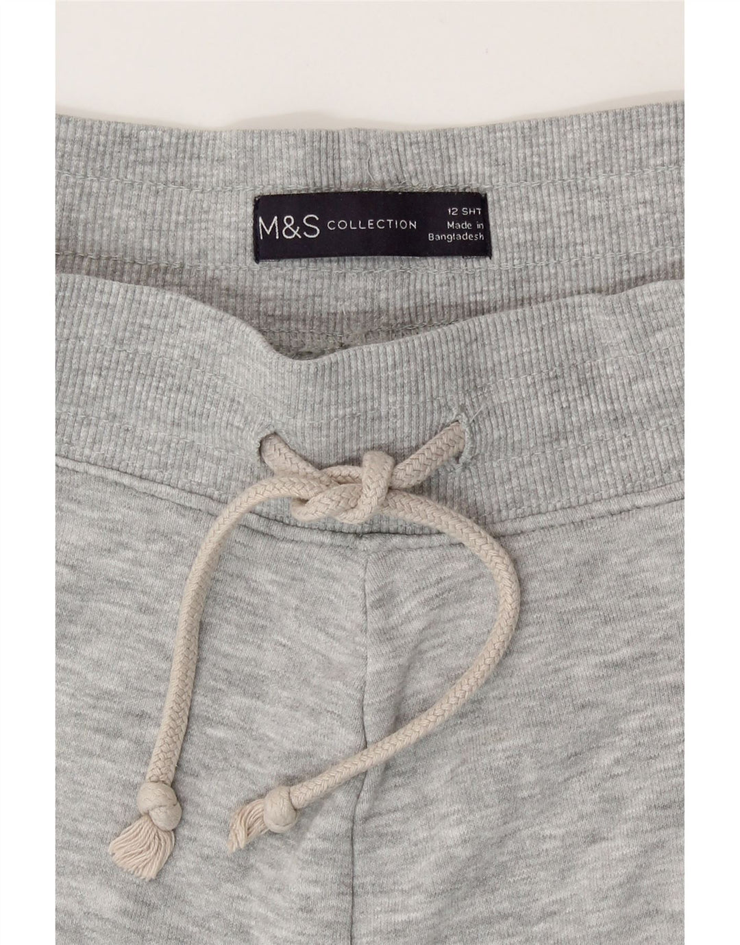 Marks & Spencer Pantaloni de trening pentru femei Joggeri UK 12 Bumbac gri mediu