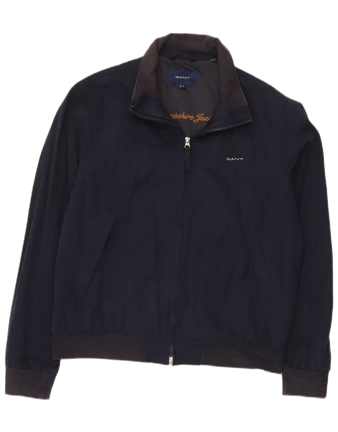Gant Bomber Jacket pentru bărbați UK 38 Medium Bleumarin Poliester