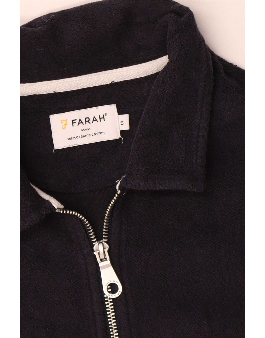 Jachetă de top pentru trening Farah pentru bărbați, bumbac, albastru bleumarin