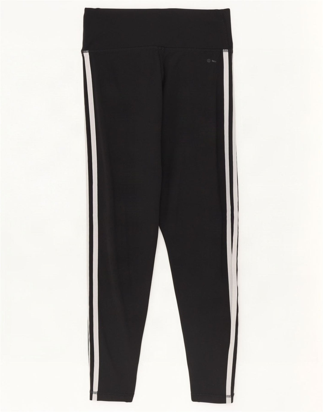 Leggings crop pentru femei Adidas Tight Fit UK 12/14 Poliester mediu negru