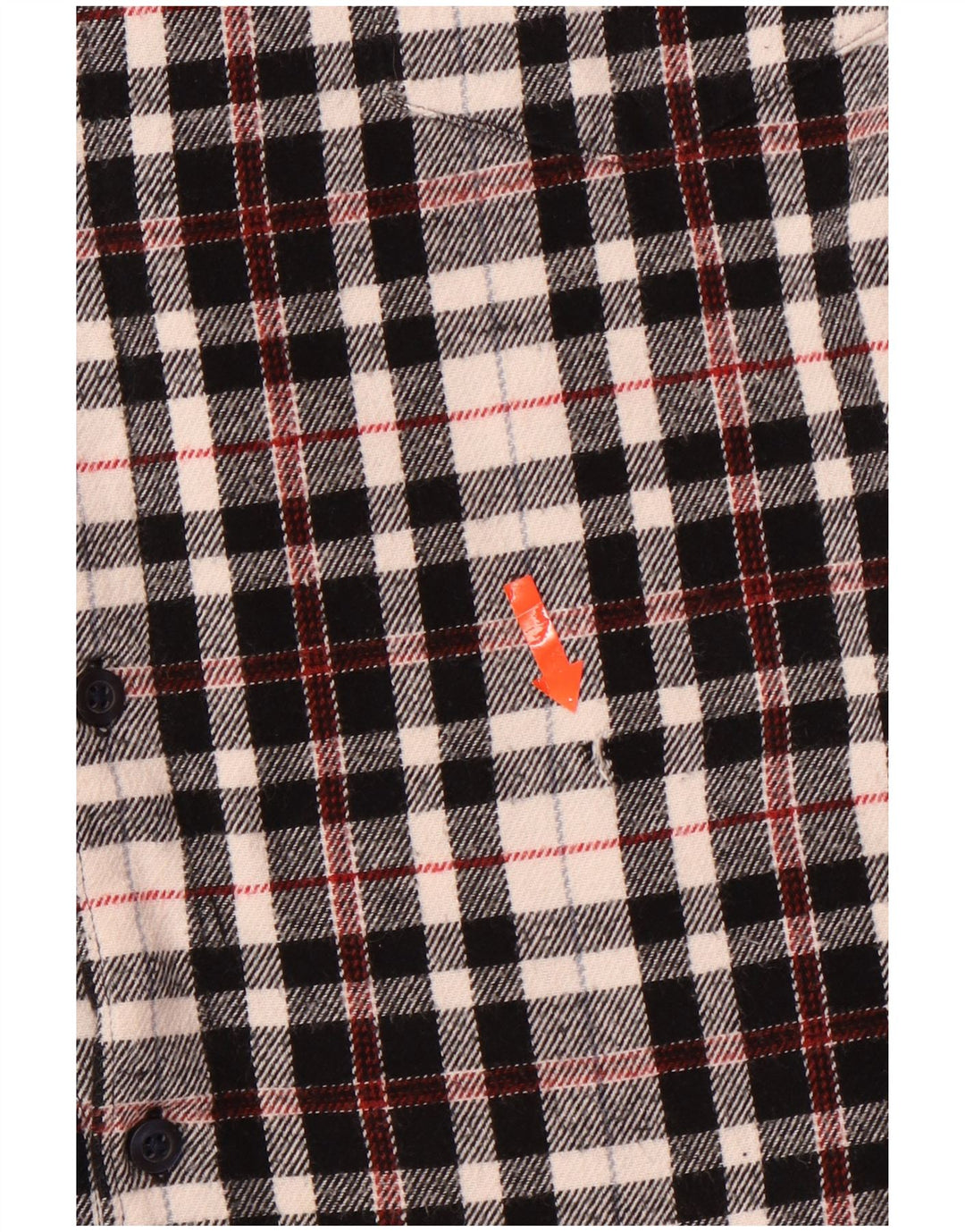 Cămașă Jack Wills pentru bărbați, cu carouri, de flanel, XL, negru, din bumbac