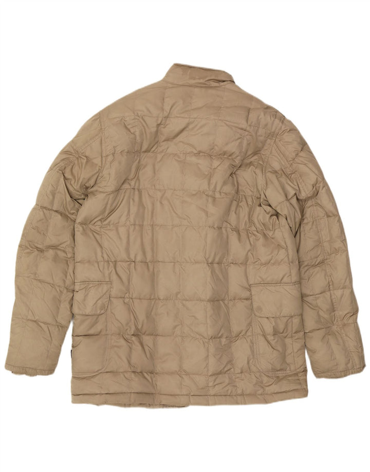 Jachetă căptușită pentru bărbați Sergio Tacchini UK 42 XL Bej