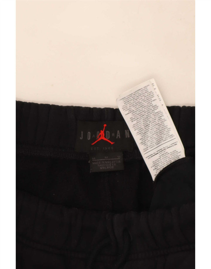 Pantaloni de trening Jordan grafic pentru bărbați Pantaloni de jogging, bumbac mediu negru