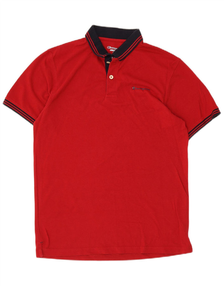 Tricou polo pentru bărbați CHAMPION Bumbac roșu mare