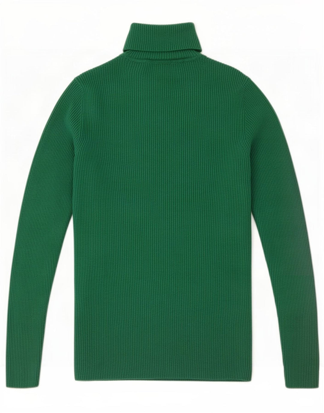 Marks & Spencer Pulover cu gât rulat pentru femei UK 10 Small Green Viscose