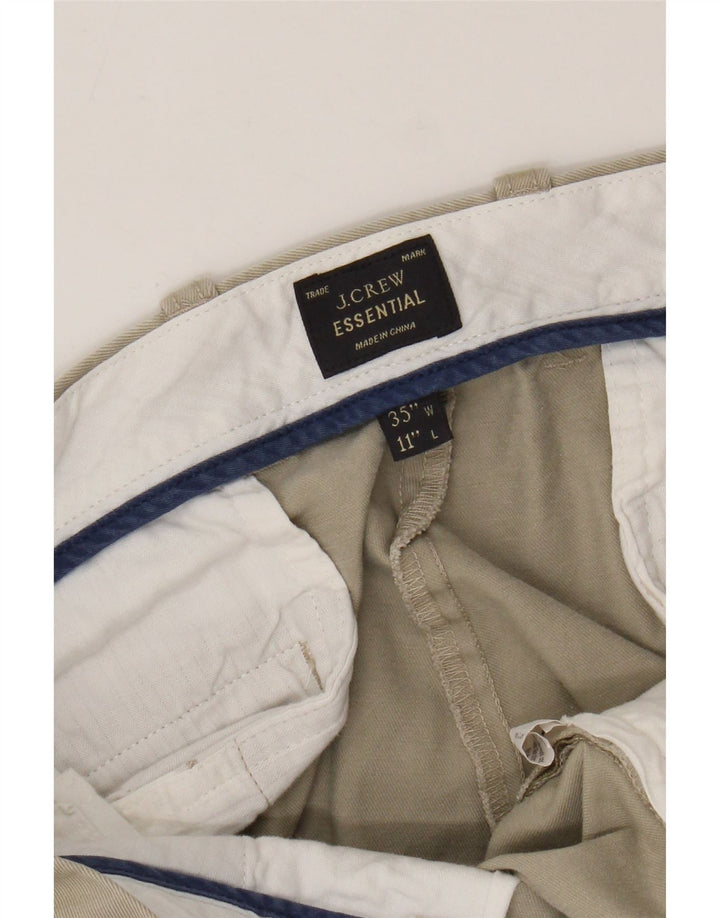 Pantaloni scurți chino pentru bărbați J. CREW W35 mare, bej, bumbac