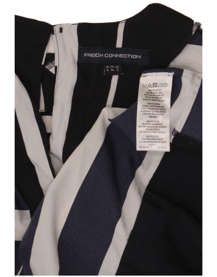 Rochie schimbătoare pentru femei French Connection UK 6 XS bleumarin poliester cu dungi