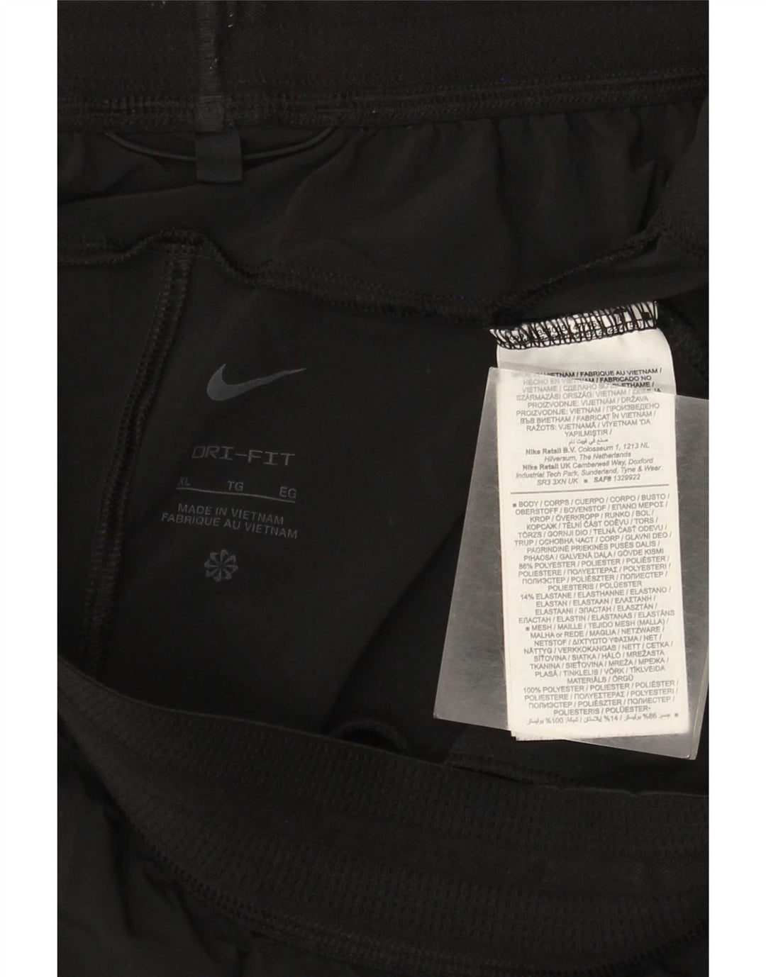 Pantaloni scurți sport Nike Dri Fit pentru bărbați XL, poliester negru