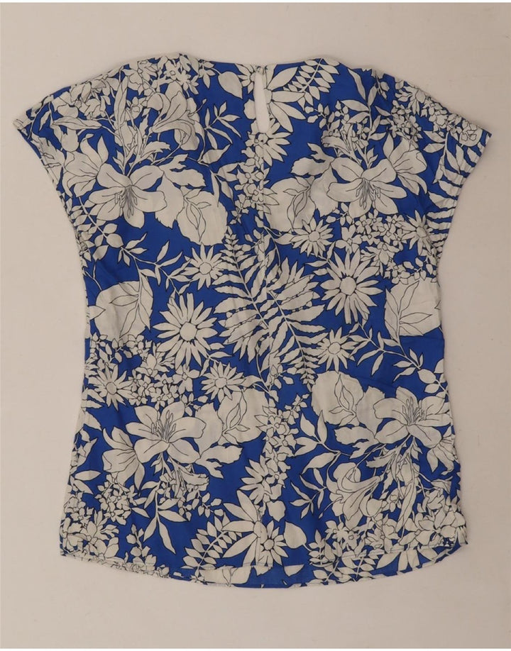 Bluză pentru femei BODEN UK 8 Small Blue Floral Viscose