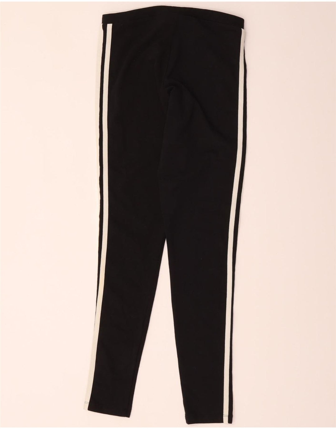 Leggings pentru femei Adidas UK 10 mic bumbac negru