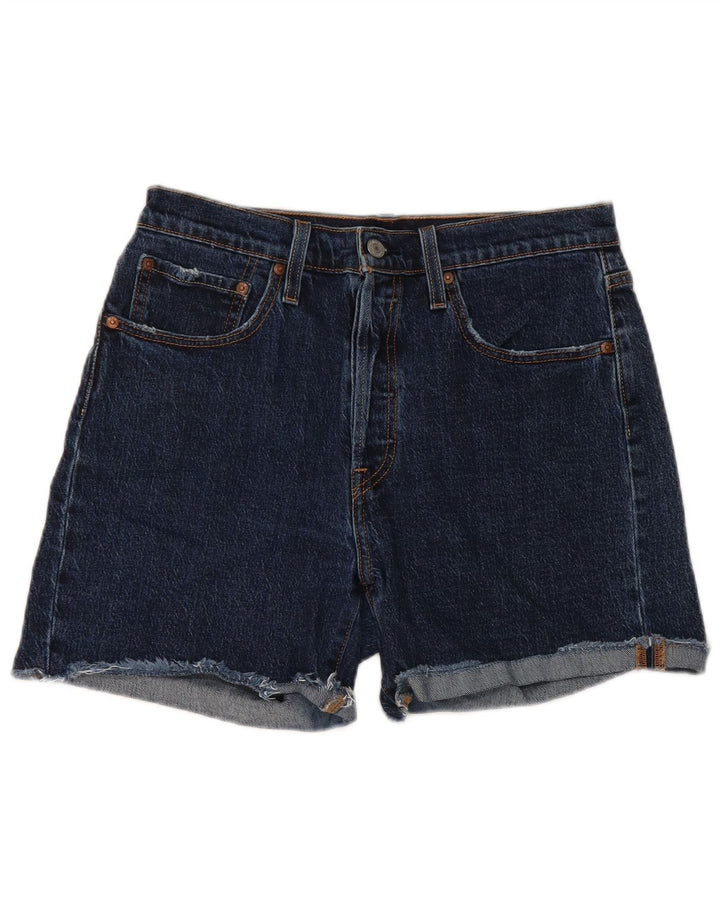 Pantaloni scurți Levi's 501 Denim W30 Medium Bluemarin Bumbac