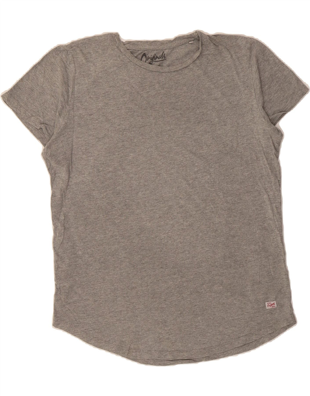 JACK & JONES Mens T-Shirt Top Large Grey Cotton Vintage Jack & Jones and Second-Hand Jack & Jones from Messina Hembry 