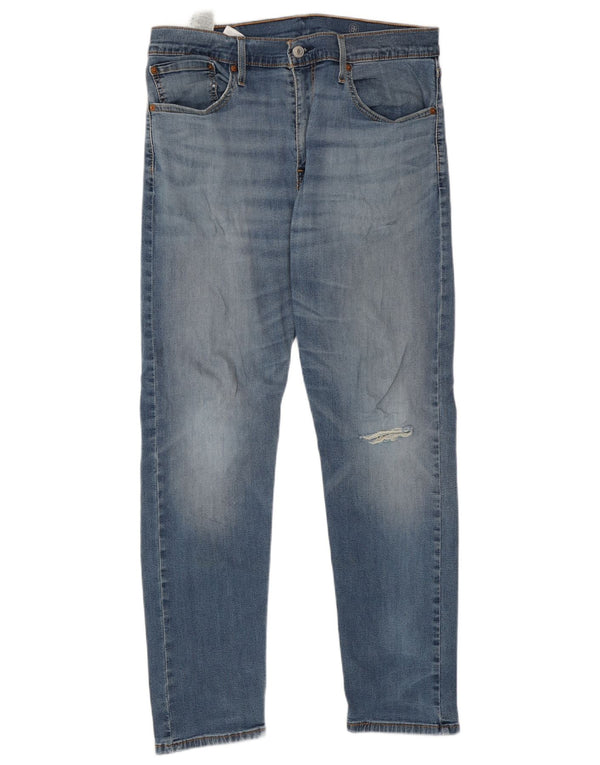 Blugi conici 512 distressed Slim Tapered pentru bărbați Levi's W33 L30 bumbac albastru