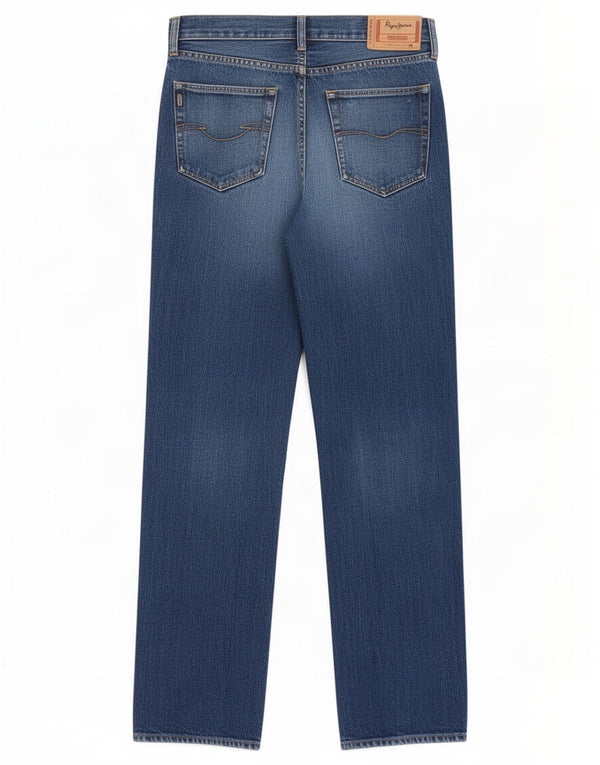 PEPE Jeans Blugi Bărbați Drepți W32 L32 Bumbac Albastru