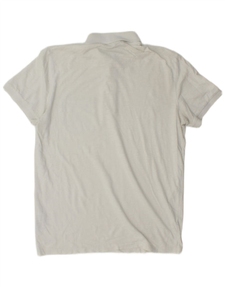 Tricou polo Jack & Jones pentru bărbați, bumbac alb mic