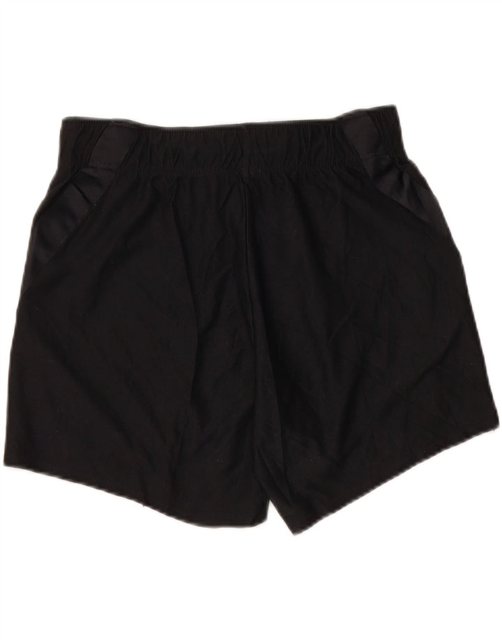 Pantaloni scurti sport NIKE Dri Fit pentru femei UK 6 XS poliester negru