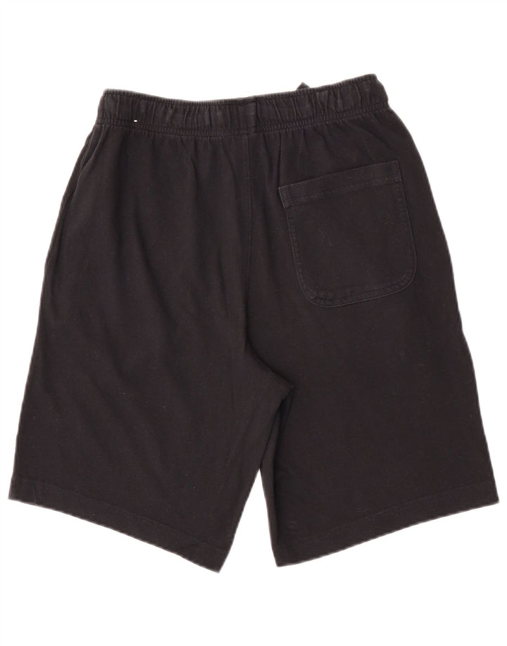 Pantaloni scurti sport Nike pentru bărbați, bumbac negru mic