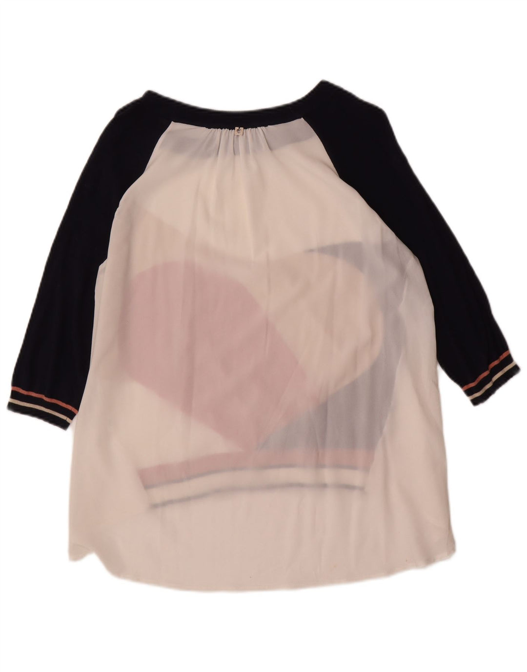 SIMONA BARBIERI Top cu tunică cu model abstract pentru femei UK 16 Large White