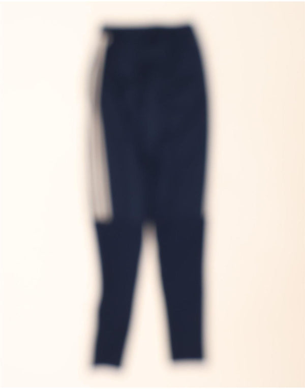 Pantaloni de trening Adidas pentru femei UK 4 XS Poliester bleumarin