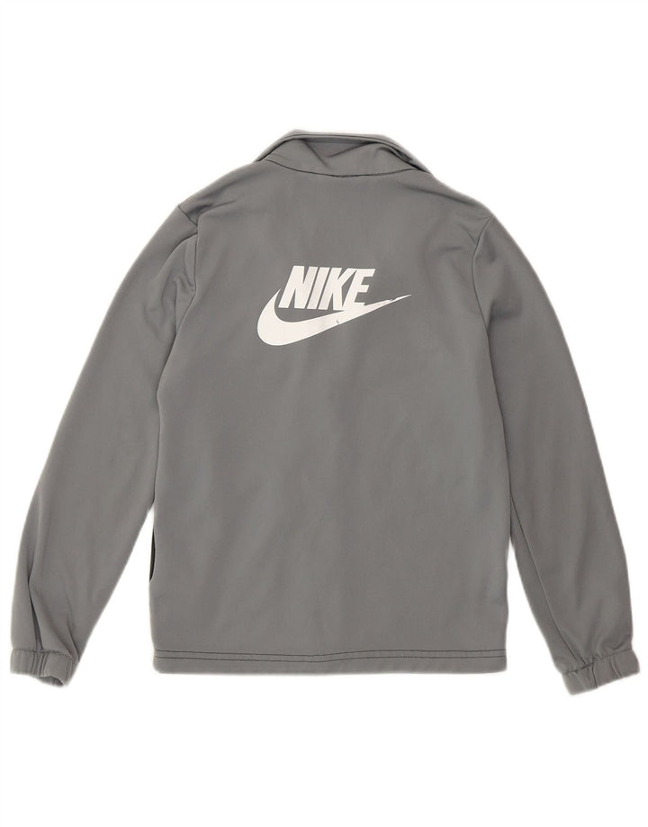 Jachetă de trening pentru băieți Nike 8-9 ani, gri mic, poliester color bloc
