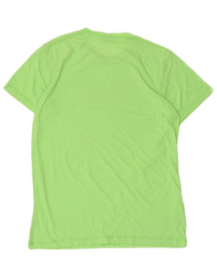 Tricou grafic Benetton pentru femei Top UK 12 Medium Green