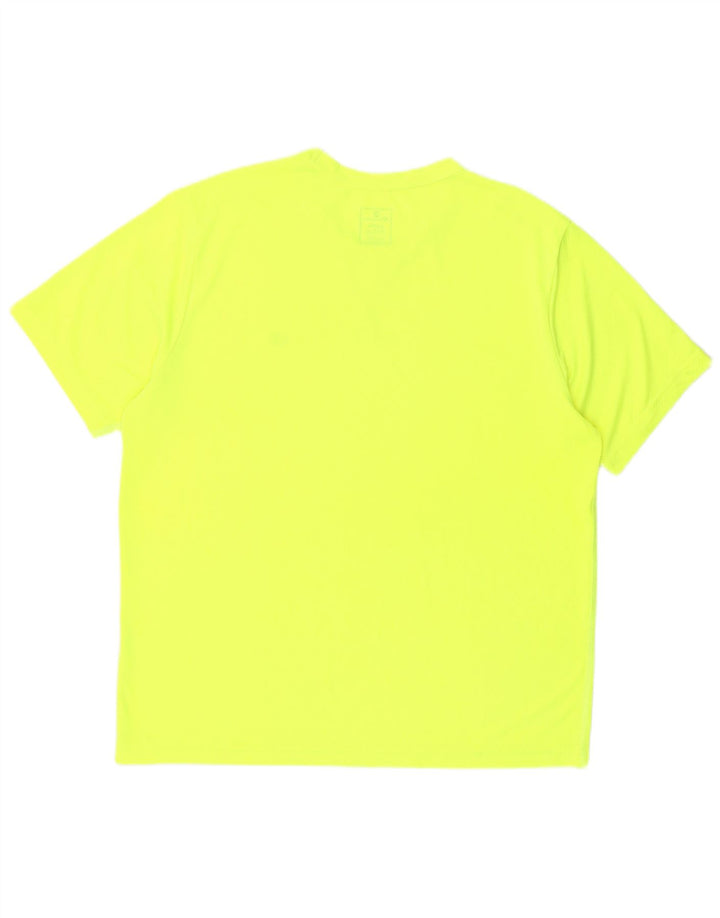 Tricou pentru bărbați Champion Top mare galben