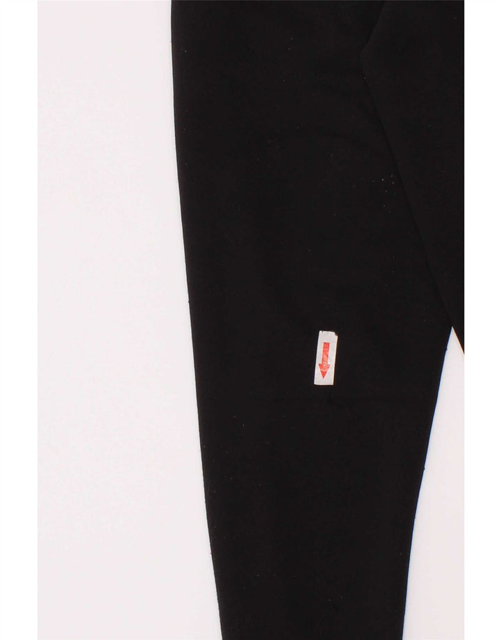 Pantaloni de trening Adidas Climalite pentru baieti 3-4 ani poliester negru