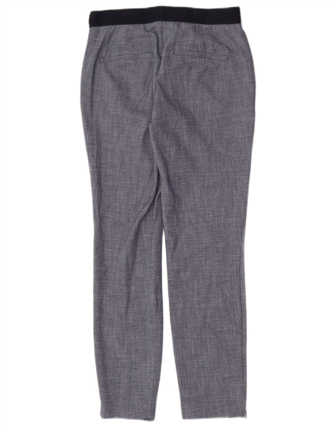 Pantaloni de costum slim pentru femei Zara Mici L26 L27 Bleumarin Geometric Poliester