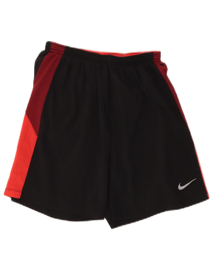 Pantaloni scurți sport Nike Dri Fit pentru bărbați, mici, negru, poliester