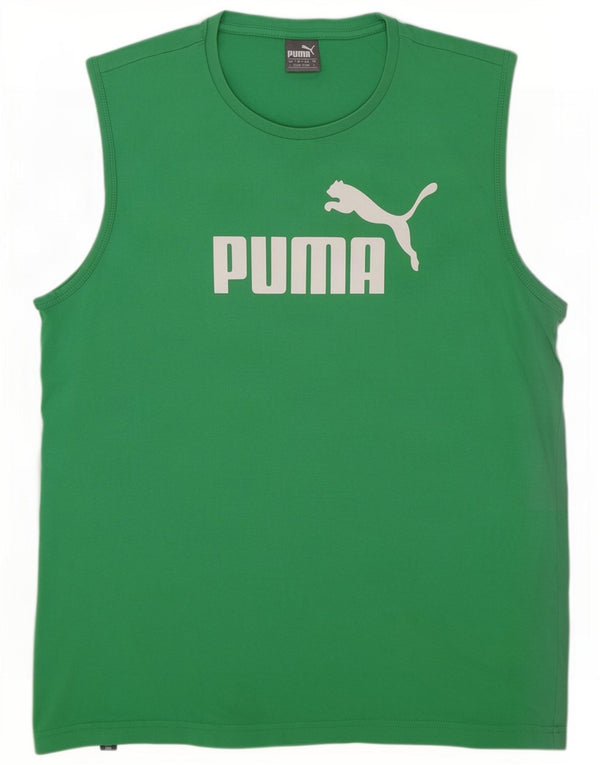 Vesta grafică pentru bărbați Puma, mare, verde
